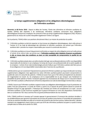 Couverture Communique Tso