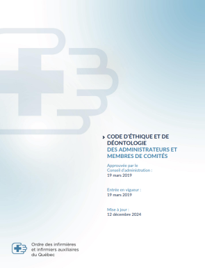 Code Ethique Et Deontologie Admin 2025